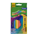 Lapices 12 Colores Hexagonales Tonos Piel Torre