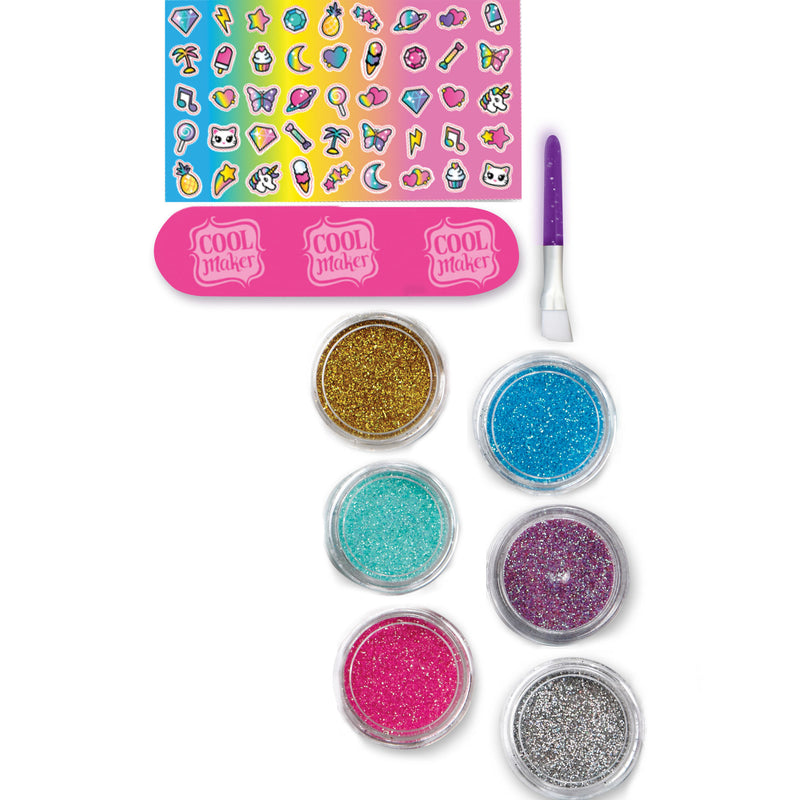 Set Glitter Para Uñas Go Glam