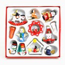 Set Pesebre Madera Navidad 18 x 17 x 2,8 Cm Big Party