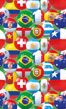 Papel De Regalo 68 x 98 Países Nacional