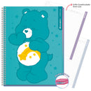 Cuaderno Especial Super Class Carta Care Bears 120 Hojas Cuadros 7 Mm 70 Gr Rhein