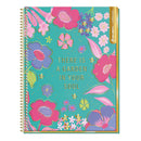 Cuaderno Especial Super Class Carta Flowers 120 Hojas Puntos 7 Mm 70 Gr Rhein