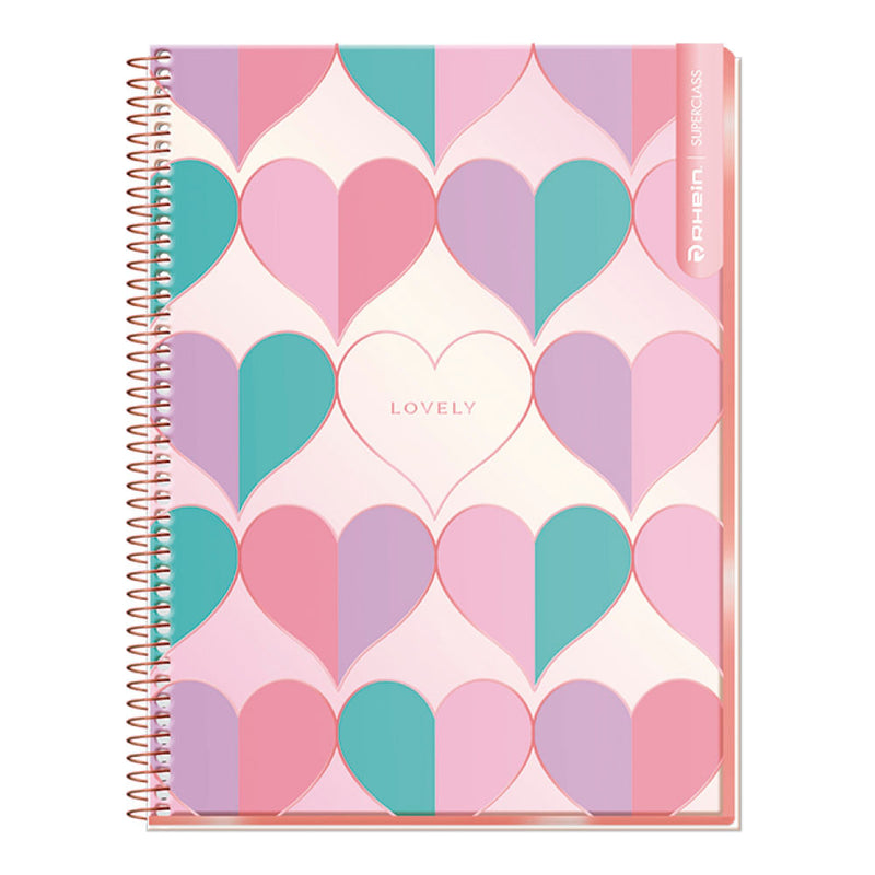 Cuaderno Especial Super Class Carta Pastel 120 Hojas Puntos 7 Mm 70 Gr Rhein