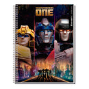 Cuaderno Especial Super Class Carta Transformers 120 Hojas Cuadros 7 Mm 70 Gr Rhein