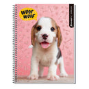 Cuaderno Especial Super Class Carta Puppies 120 Hojas Cuadros 7 Mm 70 Gr Rhein