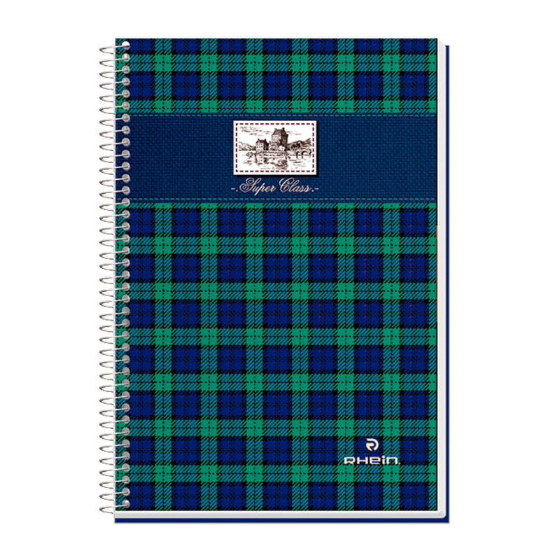 Cuaderno Especial Super Class Oficio Scotch 150 Hojas Cuadros 7Mm 70 Gr Rhein