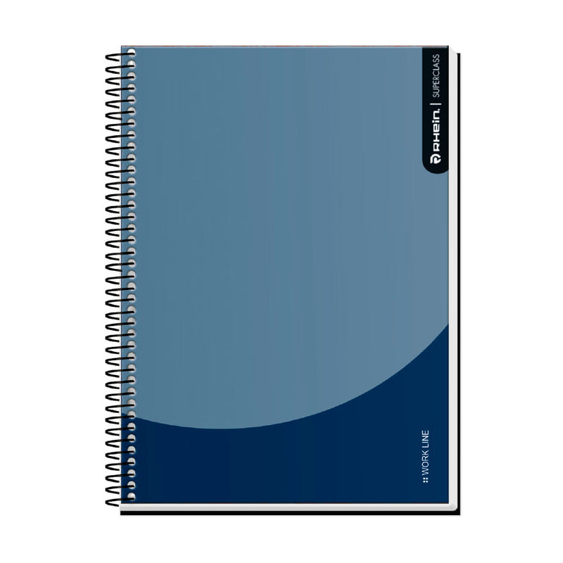 Cuaderno Especial Super Class Oficio Workline 150 Hojas Cuadros 7Mm 70 Gr Rhein