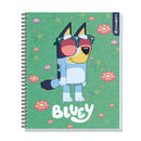 Cuaderno Universitario Bluey 100 Hojas Cuadros 7Mm Rhein