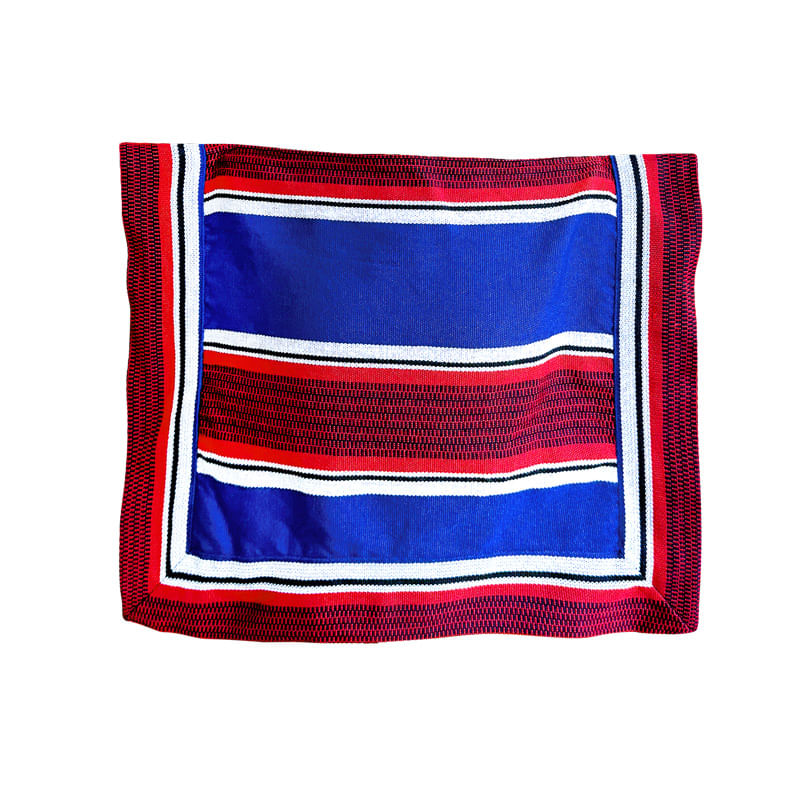 Manta Azul/Rojo 53 x 85 Cm 1 Unidad Fiestamania