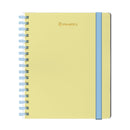 Cuaderno Universitario Soft Premiun Espiral Soft Tapa Polipropileno 100 Hojas Cuadros 7Mm Rhein