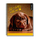 Cuaderno Universitario Puppies 100 Hojas Cuadros 7Mm Rhein