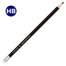 Lapiz Grafito N2 Hb Con Goma Hexagonal Mina Extra Resistente 1 unidad Rhein