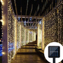 Luces De Navidad Cascada 3 Mt 12 Piezas Big Party