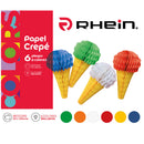 Carpeta Con Papel Crepe 50 x 100 Cms 6 Hojas Rhein