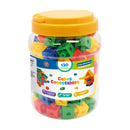 Cubos Conectores Balde 130 Unidades Nobel Toys