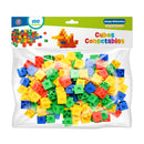 Cubos Conectores 100 Unidades Bolsa De Pvc Nobel Toys