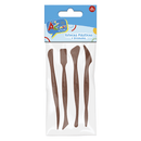 Set Estecas Plasticas 4 Unidades Art & Craft