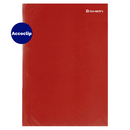 Carpeta Plastificada Con Accoclip Oficio Rojo Rhein
