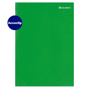 Carpeta Plastificada Con Accoclip Oficio Verde Claro Rhein