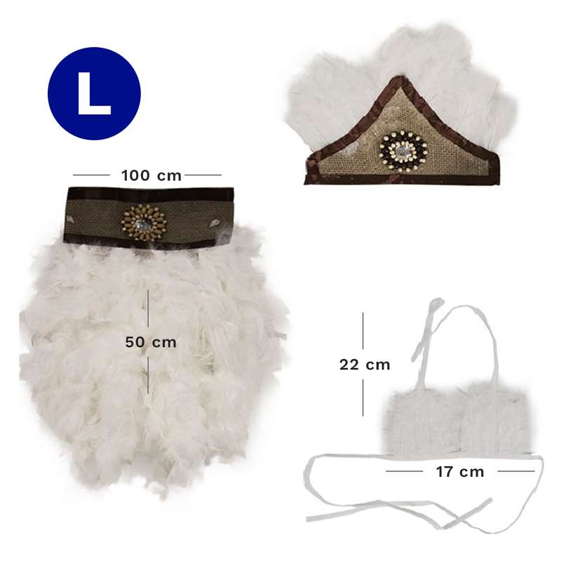 Traje Pascuense Mujer Large Fiestamania