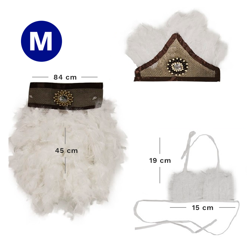 Traje Pascuense Mujer Medium Fiestamania