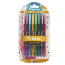 Set 8 Lapices Pasta 1.0 Mm Color Fun Torre
